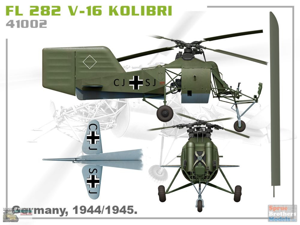 Mia 1 35 Miniart Fl 2 V 16 Kolibri Hummingbird Sprue Brothers Models Llc
