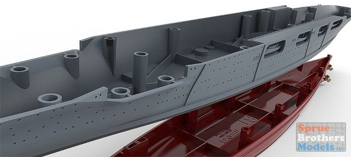 MNGPS002 1:700 Meng US WW2 Aircraft Carrier USS Lexington CV-2