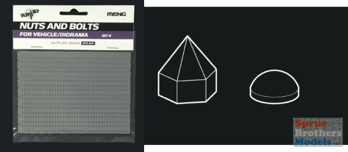 Meng Model 1:35 - Nuts And Bolts Set D (MNGSPS-009
