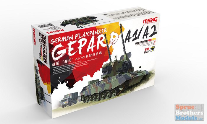 MNGTS030 1:35 Meng German Flakpanzer Gepard A1/A2 - Sprue Brothers