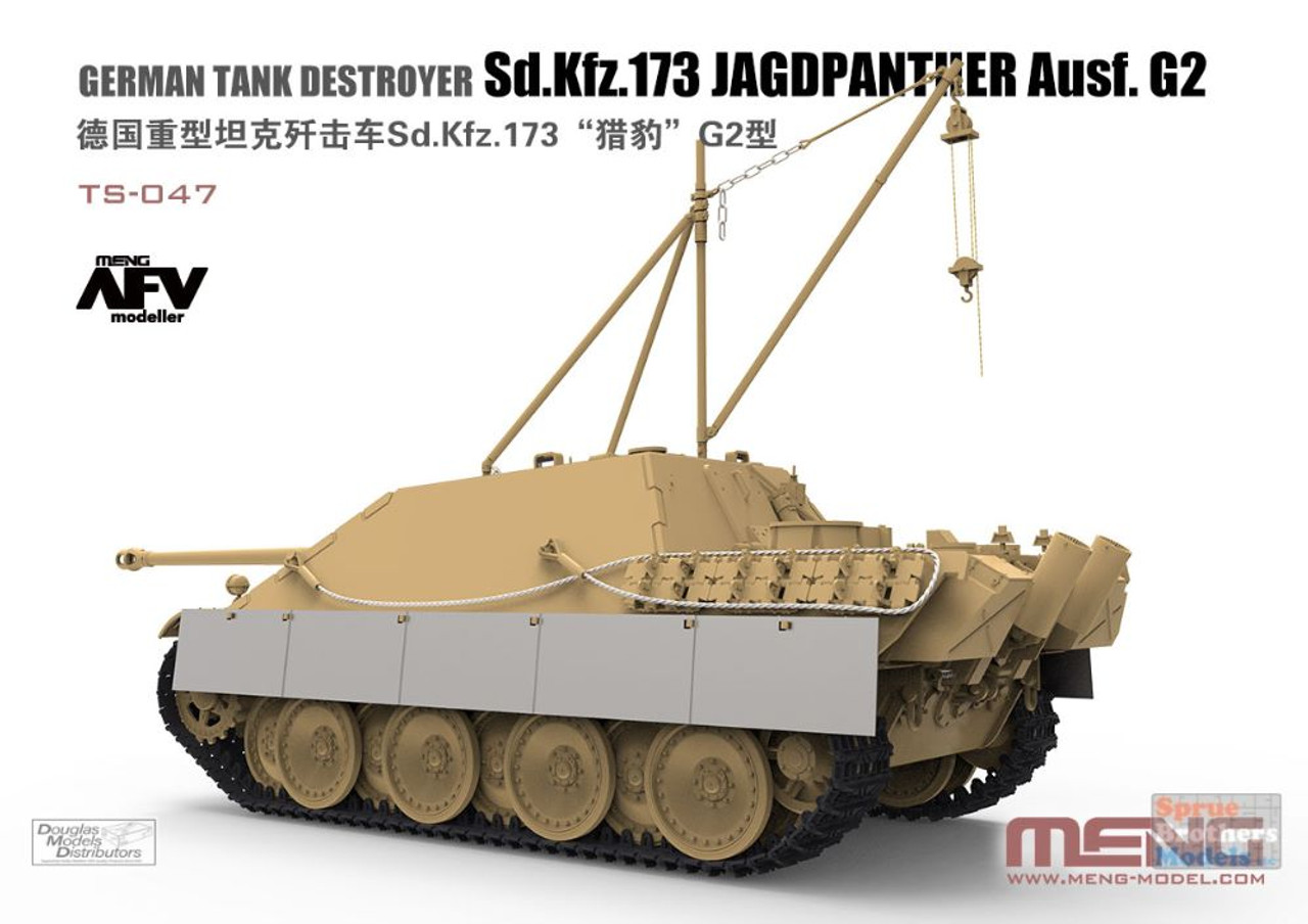 MNGTS047 1:35 Meng Sd.Kfz.173 Jagdpanther Ausf.G2 German Tank Destroyer