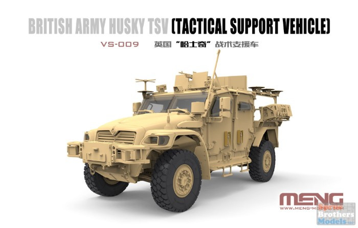 MNGVS009 1:35 Meng British Army Husky TSV (Tactical Support