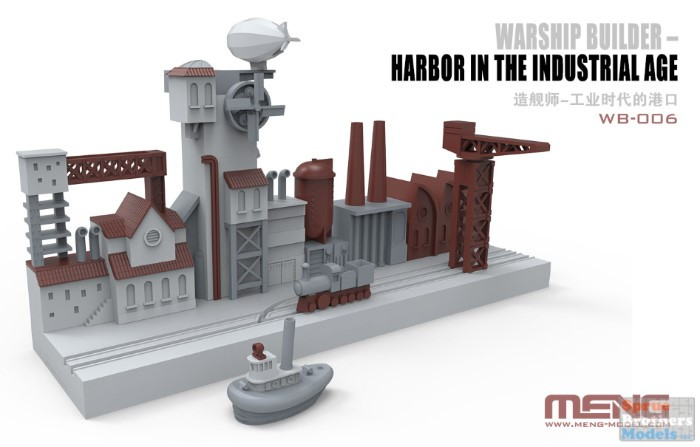 MNGWB006 Meng Warship Builder - Harbor in the Industrial Age