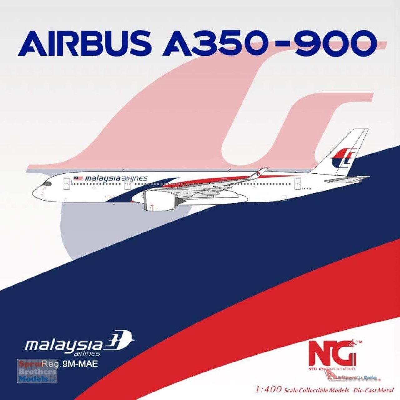 NGM39003 1:400 NG Model Malaysia Airlines Airbus A350-900