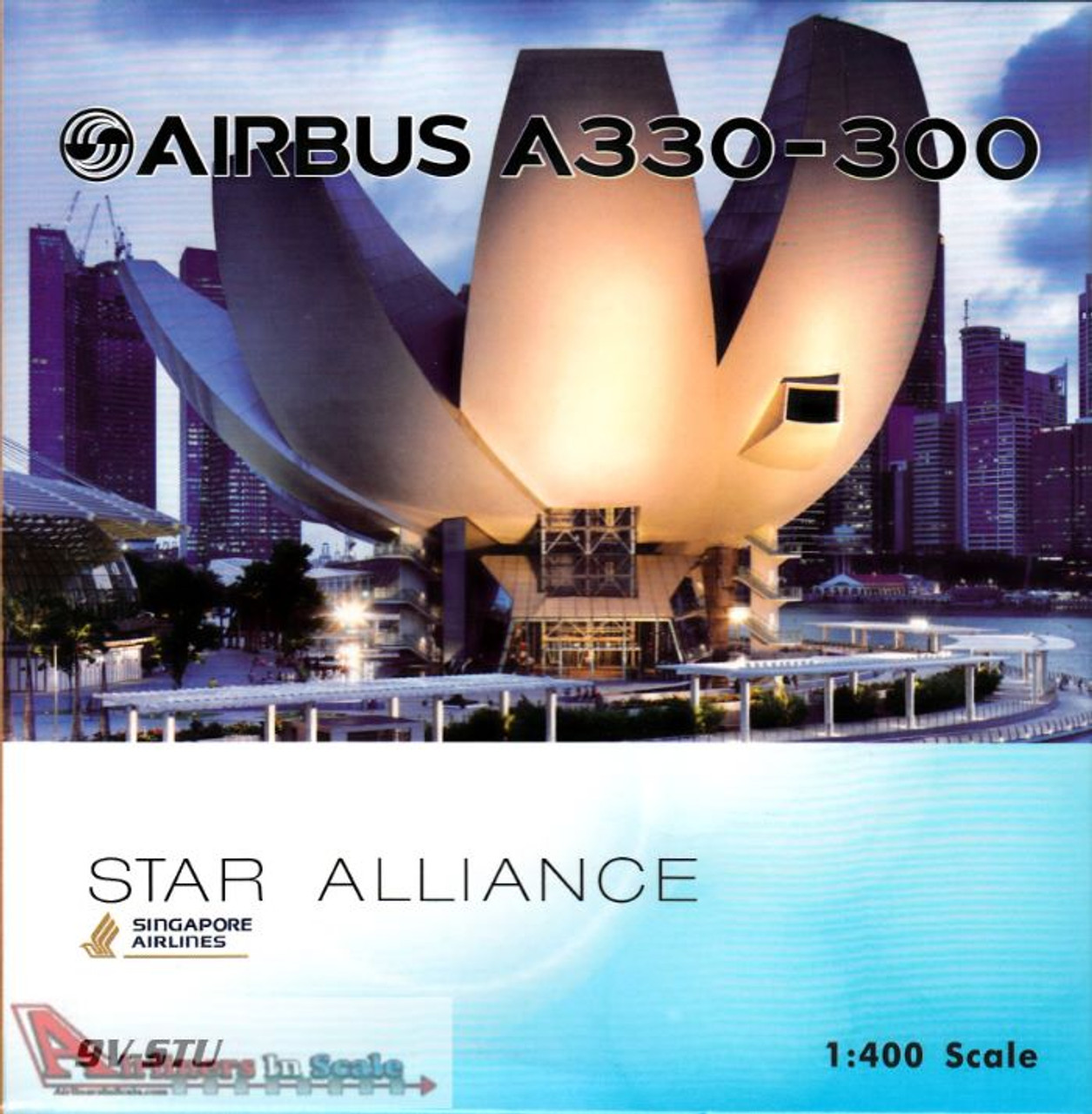シンガポール、A330-300、1/400 シンガポール、A330-300、1/400
