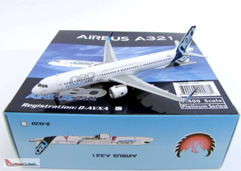 PHX11578 1:400 Phoenix Model Airbus A321neo Reg #D-AVXA (pre