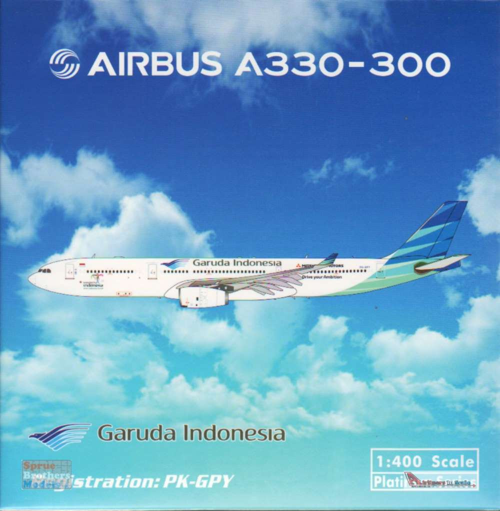 PHX11634 1:400 Phoenix Model Garuda Indonesia Airbus A330-300 Reg