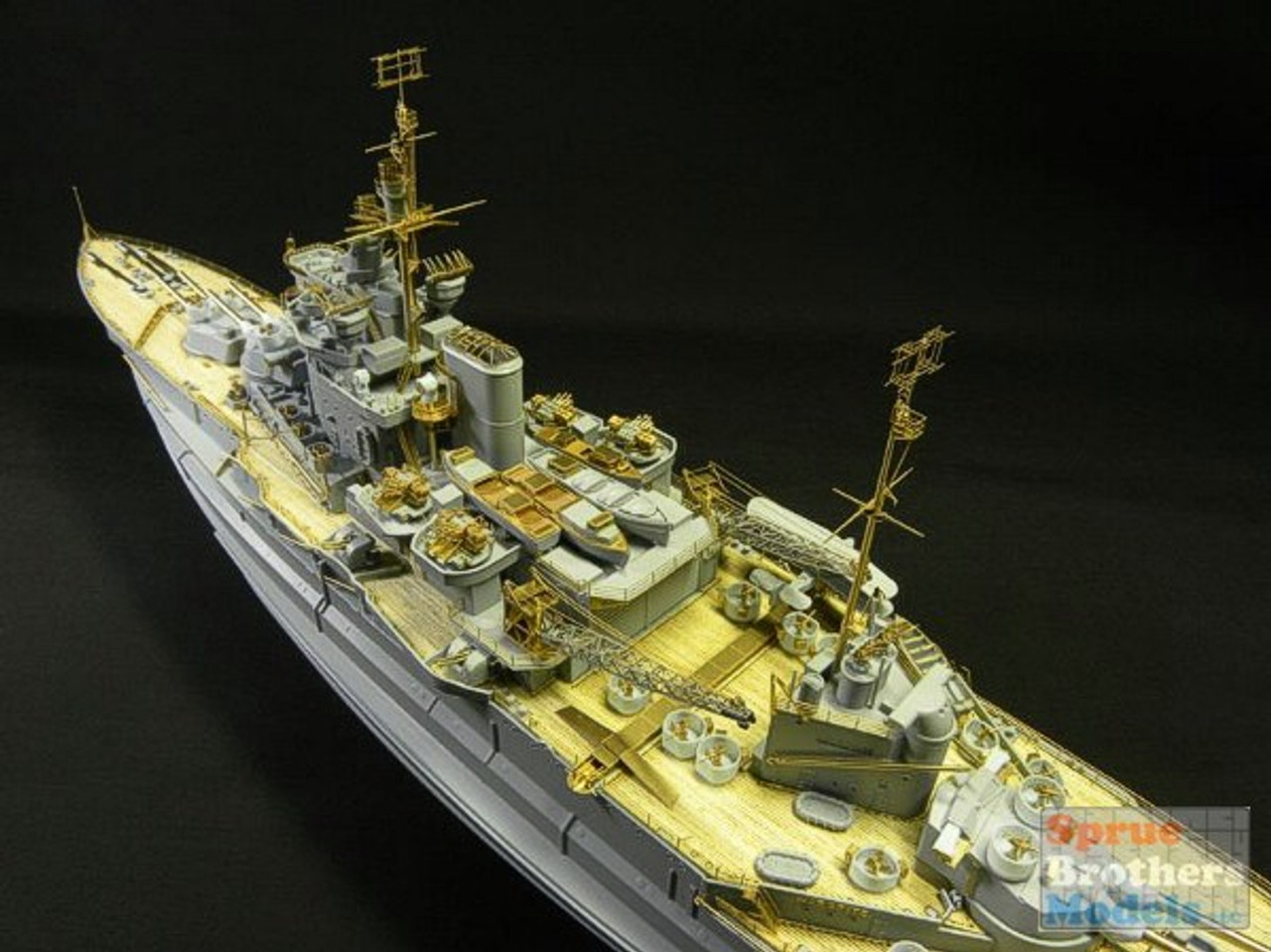 PONF35001 1:350 Pontos Model Detail Up Set - HMS Warspite 1943 (ACA kit)  #35001F1