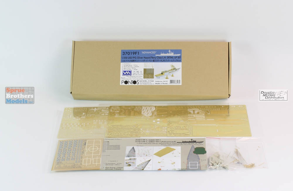 PONF37019 1:350 Pontos Model Detail Up Set - USS Oliver Hazard
