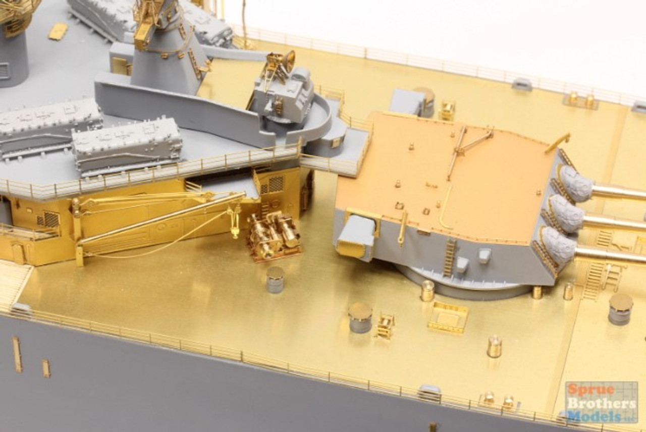 PONF37018 1:350 Pontos Model Advanced Detail Up Set - USS Missouri BB-63  Circa 1991 (TAM kit)