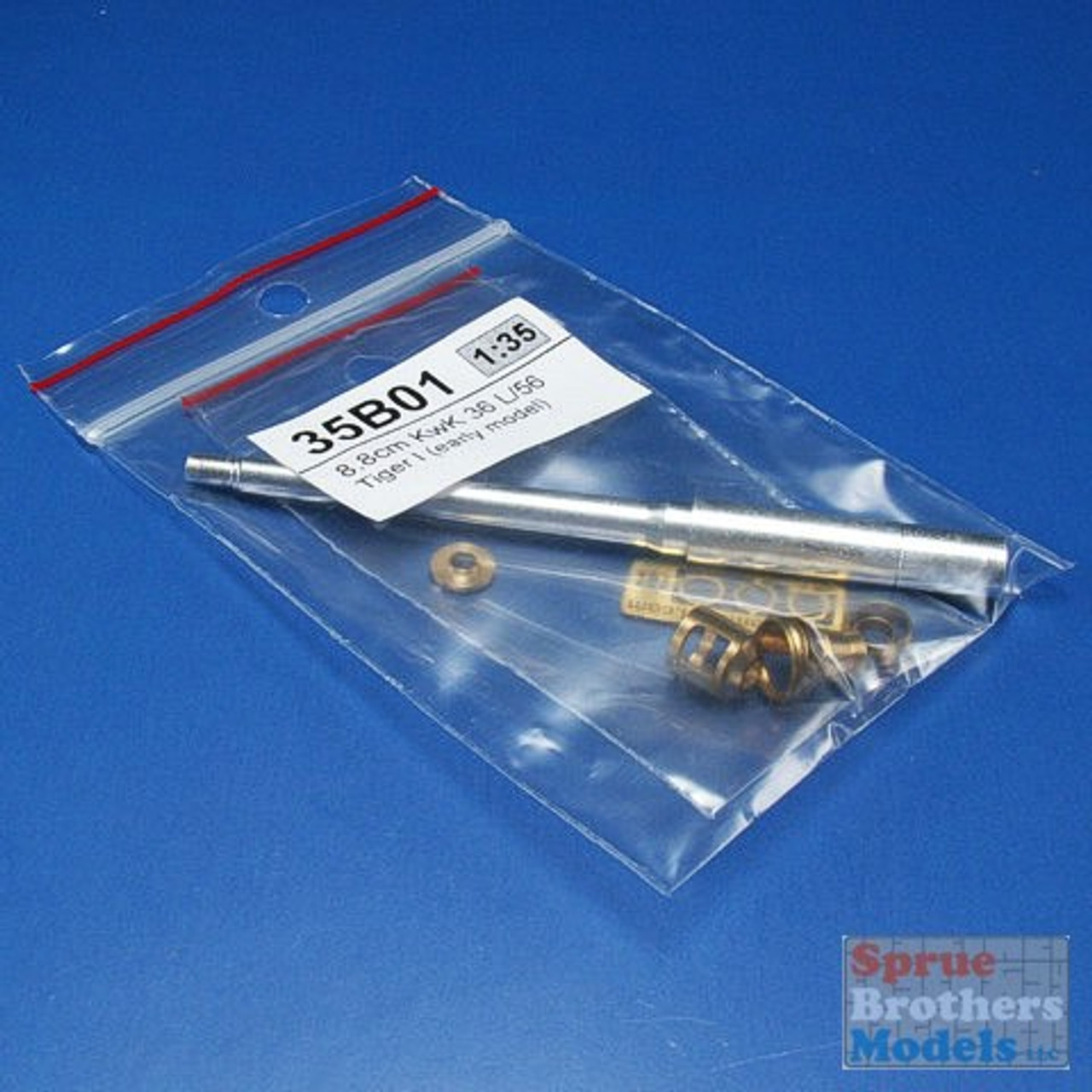 RBM35B001 1:35 RB Model Gun Barrel - 8.8cm KwK 36 L/56 for