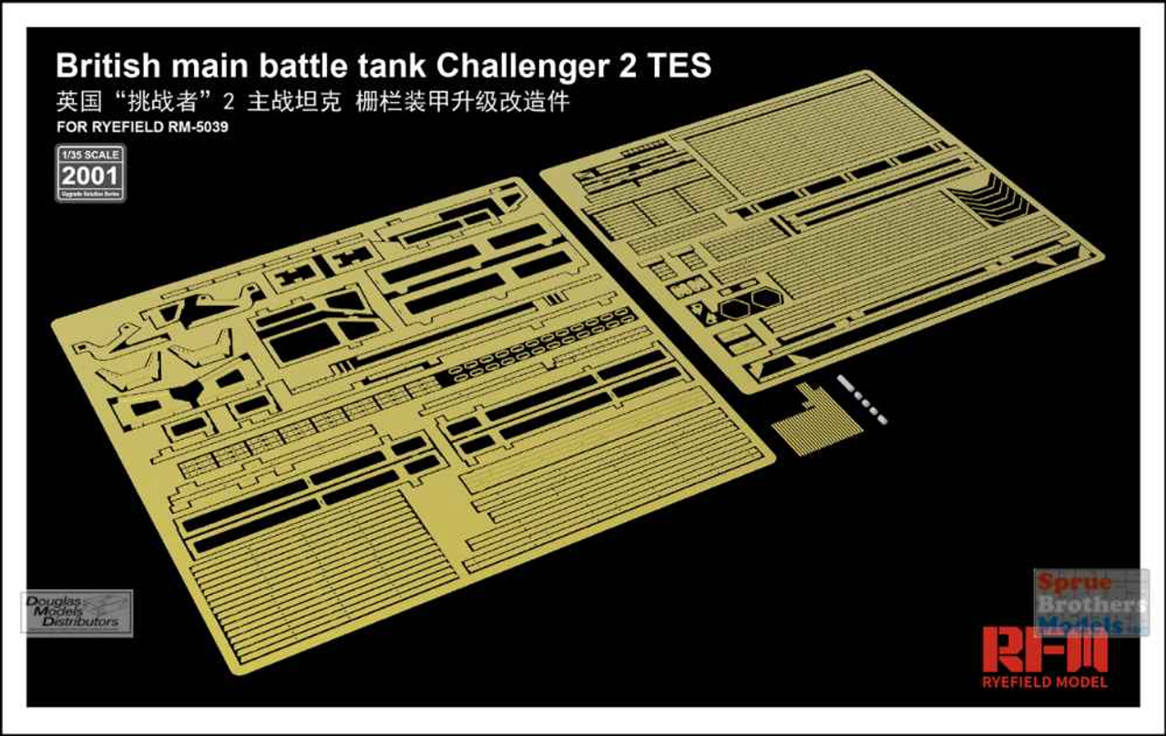RFMRM2001 1:35 Rye Field Model Challenger 2 TES Upgrade Set (RFM
