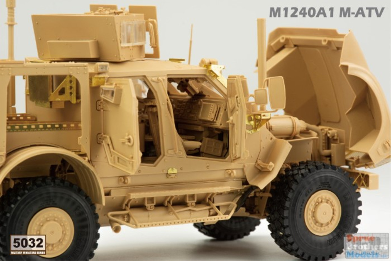 RFMRM5032 1:35 Rye Field Model M1240A1 M-ATV US MRAP All Terrain Vehicle