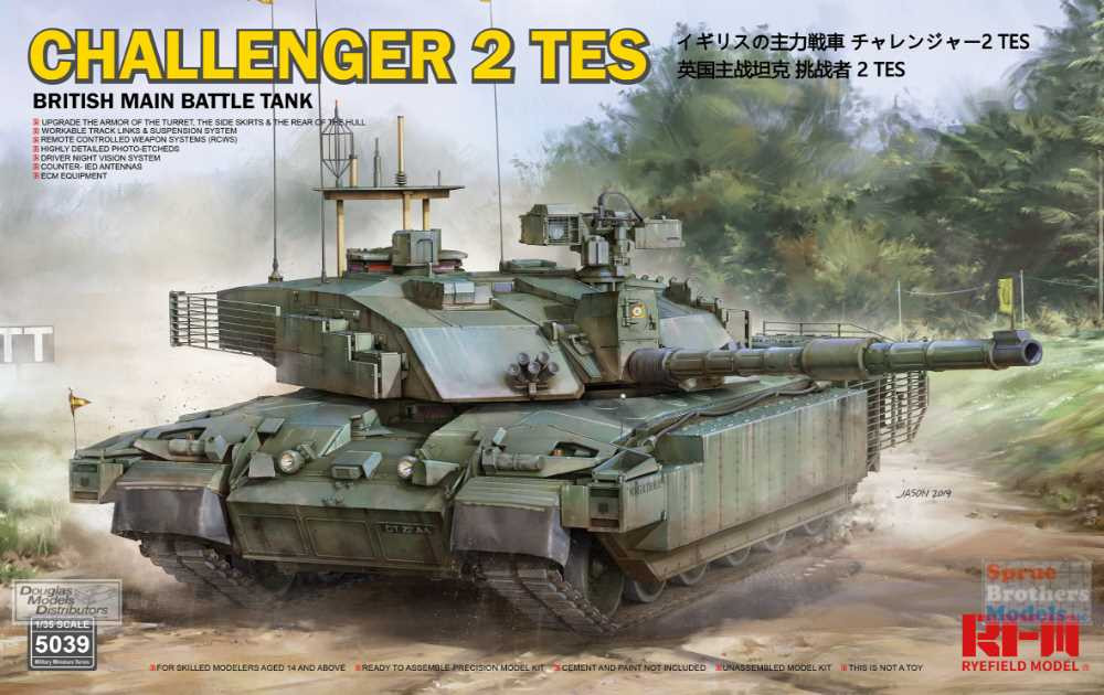 RFMRM5039 1:35 Rye Field Model Challenger 2 TES British Main