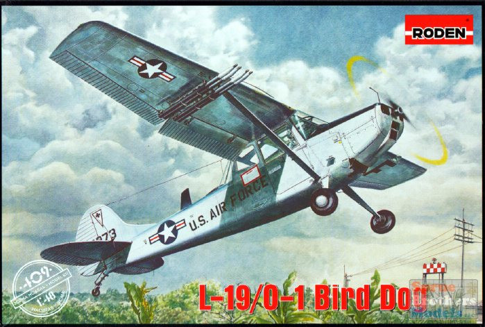 RODEN L-19/O-1 バードドッグ　陸上自衛隊 ROD409 1:48 Roden L-19 / O-1 Bird Dog - Sprue Brothers Models LLC