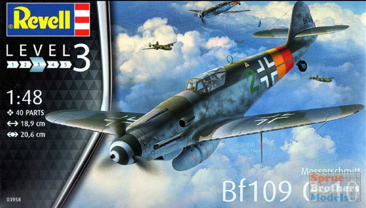 RVG03958 1:48 Revell Germany Messerschmitt Bf 109G-10