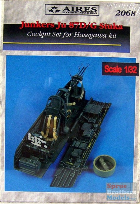ARS2068 1:32 Aires Cockpit - Junkers Ju87D/G Stuka (HAS kit) #2068