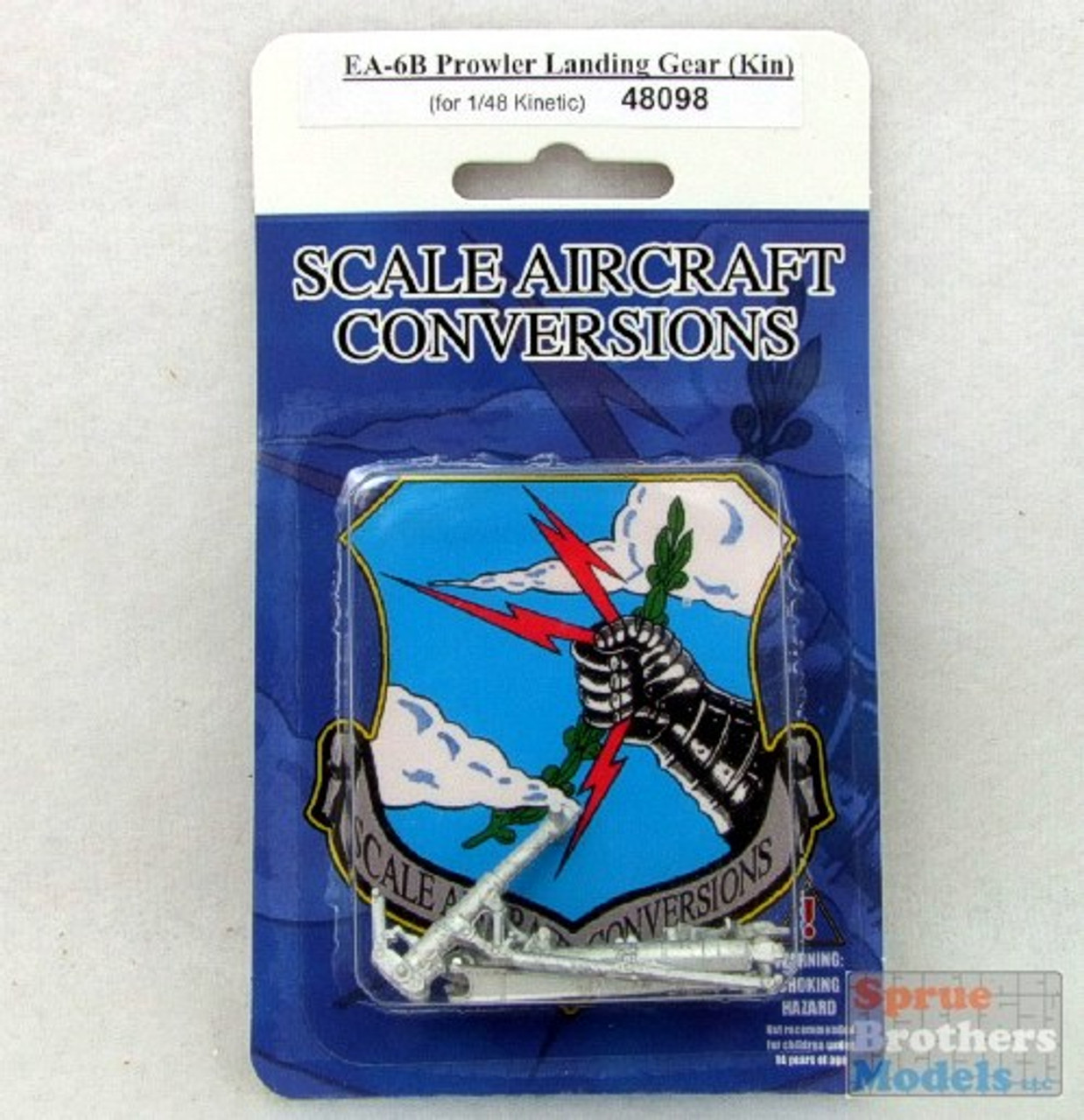 SAC48098 1:48 Scale Aircraft Conversions - A-6A A-6E Intruder EA-6B Prowler  Landing Gear (KIN/ITA kit)