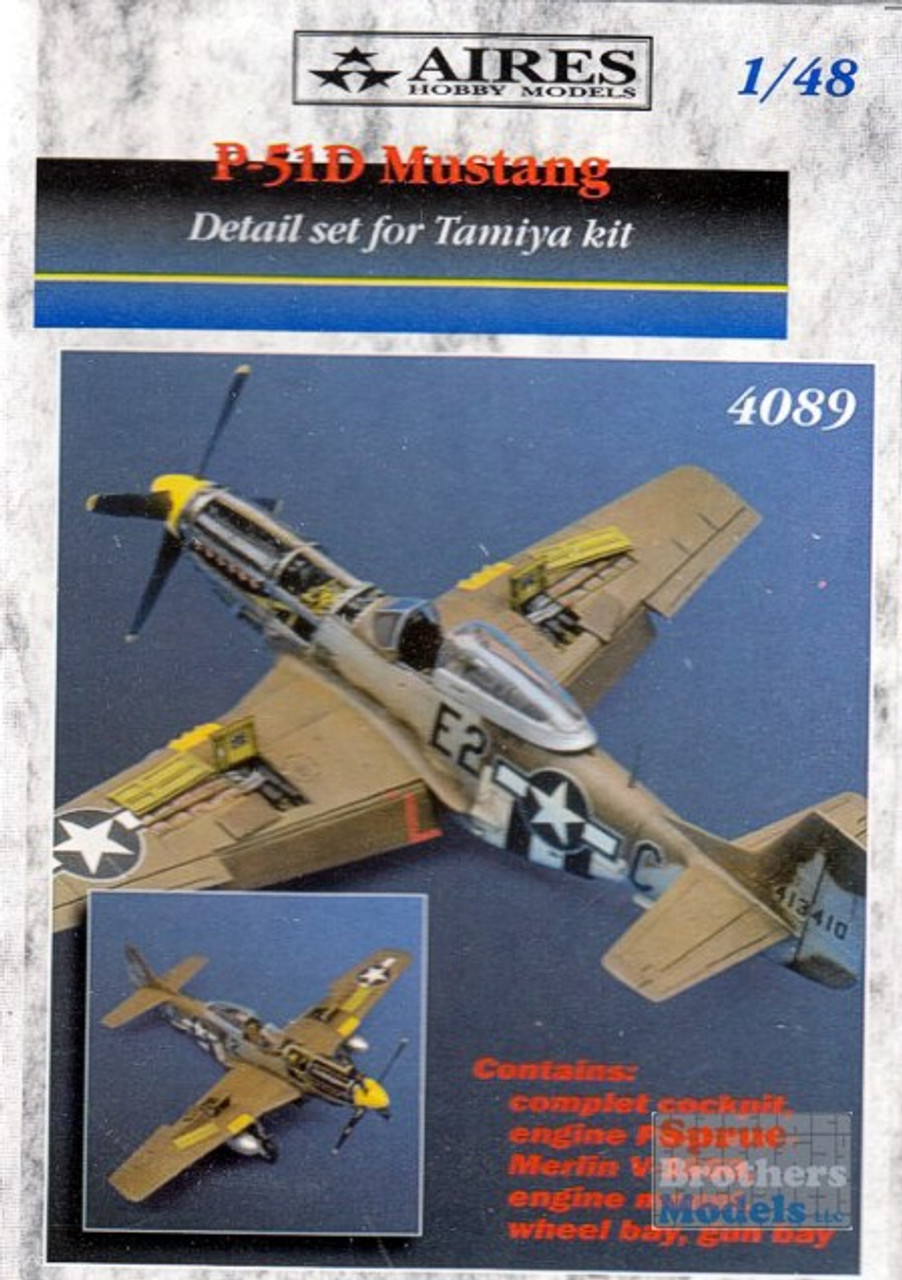 ARS4089 1:48 Aires P-51D Mustang Super Detail Set (TAM kit) #4089