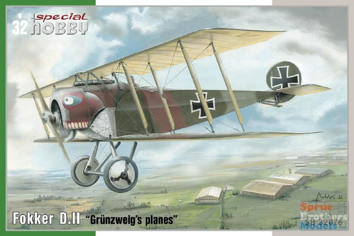 SPH32076 1:32 Special Hobby Fokker D.II 'Grunzweig's Planes