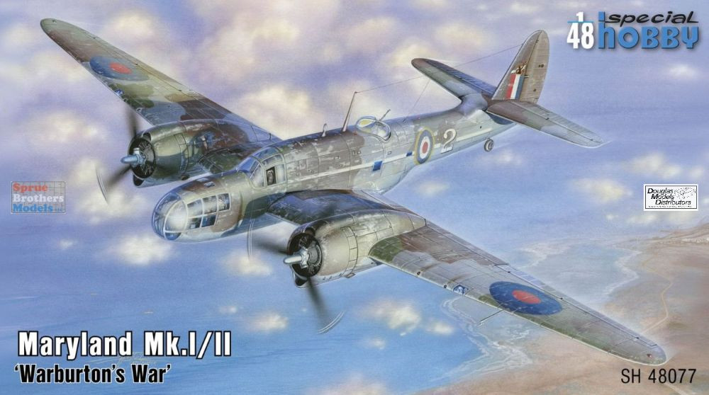 SPH48077 1:48 Special Hobby Maryland Mk I/II 'Warburton's War