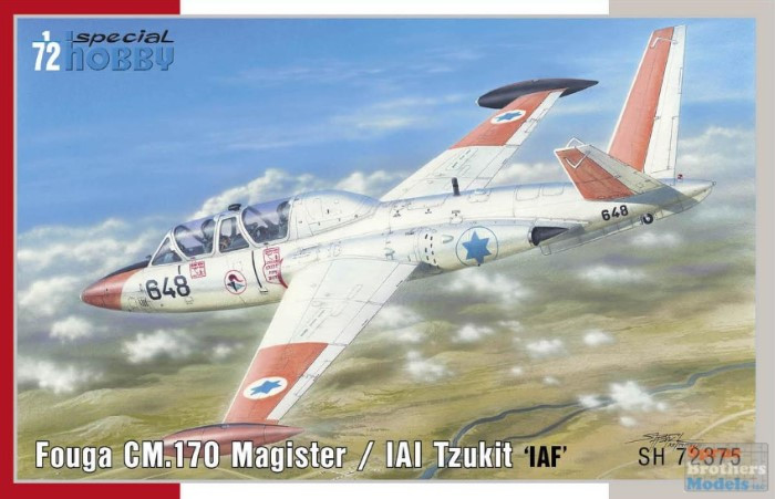 SPH72375 1:72 Special Hobby Fouga CM.170 Magister / IAI Tzukit