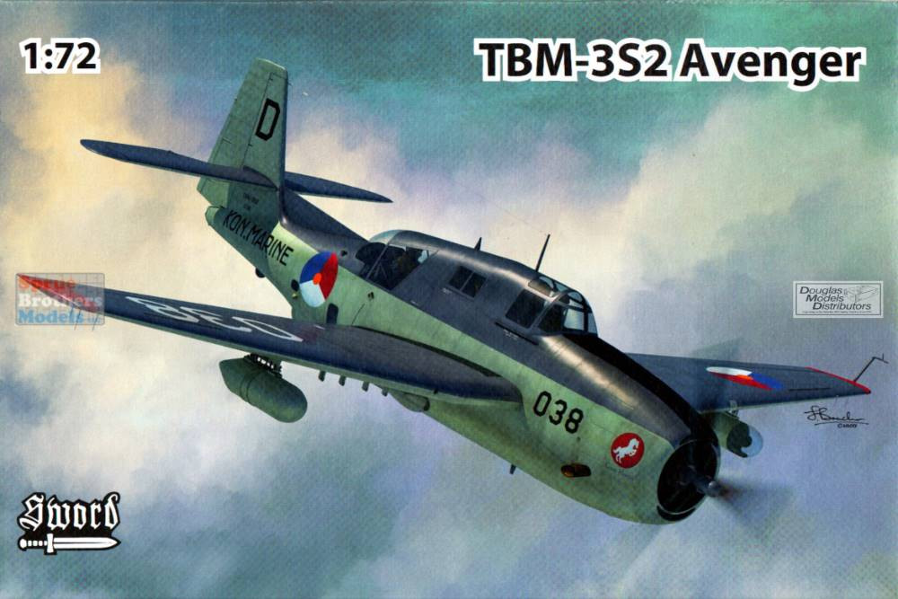 SWD72131 1:72 Sword TBM-3S2 Avenger - Sprue Brothers Models LLC