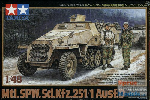 TAM32564 1:48 Tamiya Mtl.SPW.Sd.kfz 251/1 Ausf.D #32564 - Sprue