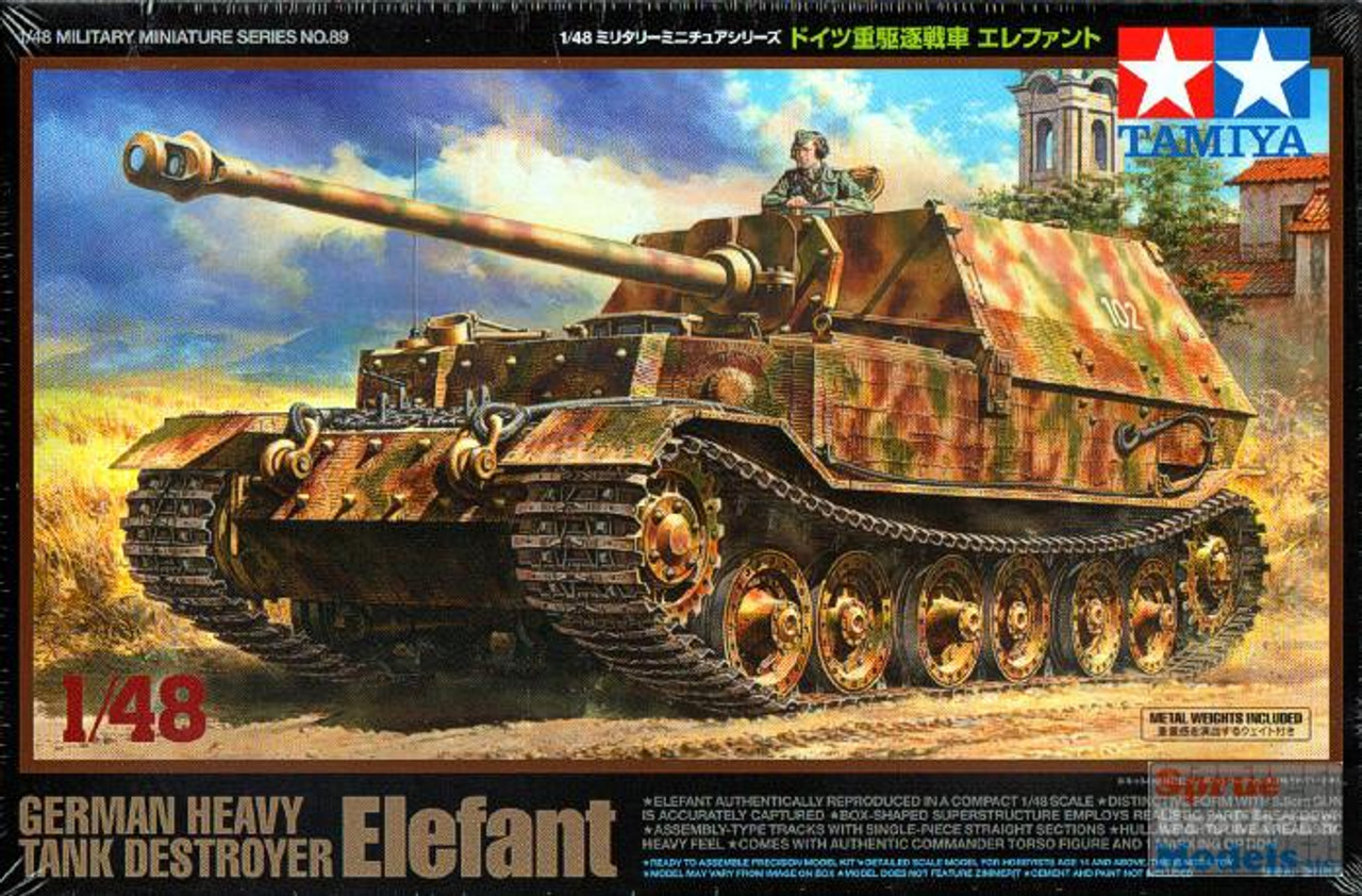 1/35 Tamiya German Tank Destroyer Elefant Plastic Model Kit 