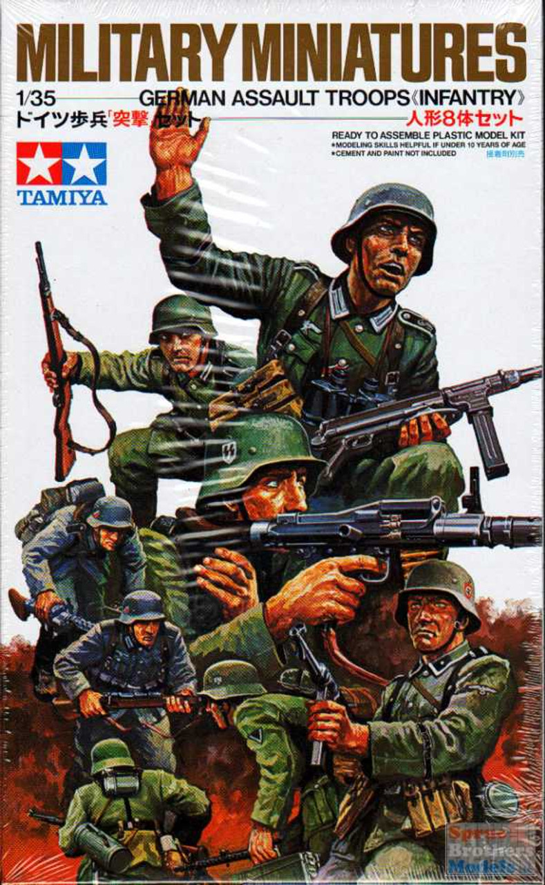 1/35 Tamiya German Infantry Figures Set Plastic Model Kit 