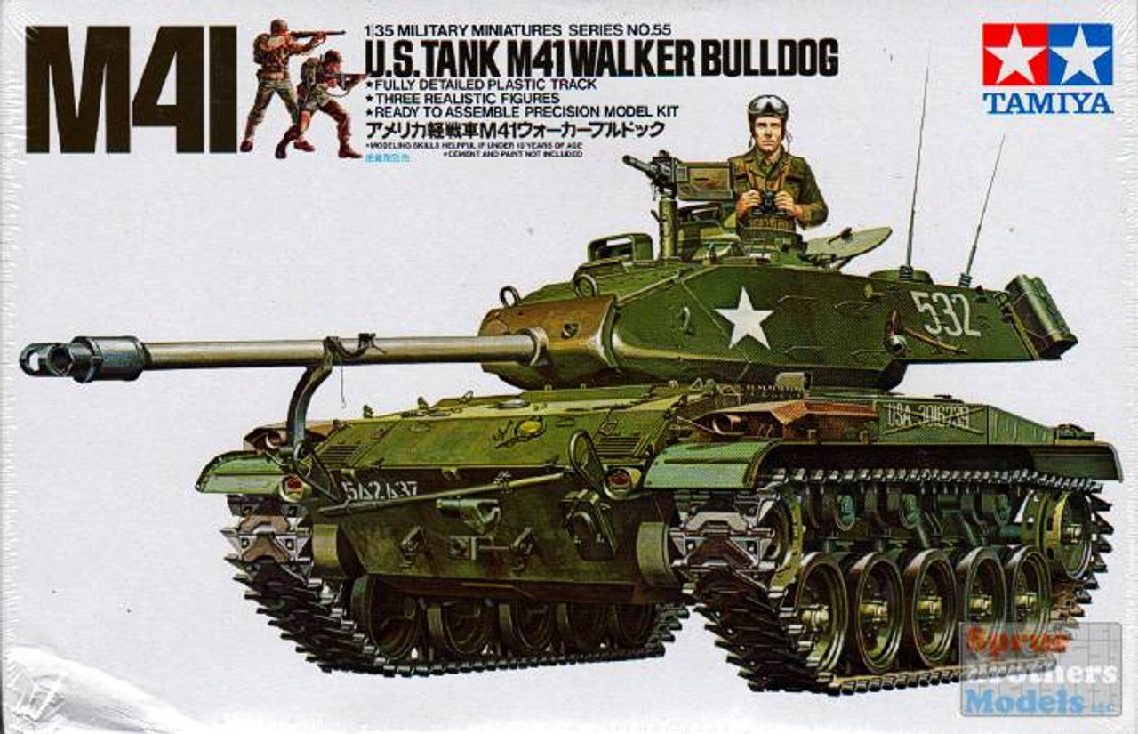 TAM35055 1:35 Tamiya M-41 Walker Bulldog Tank