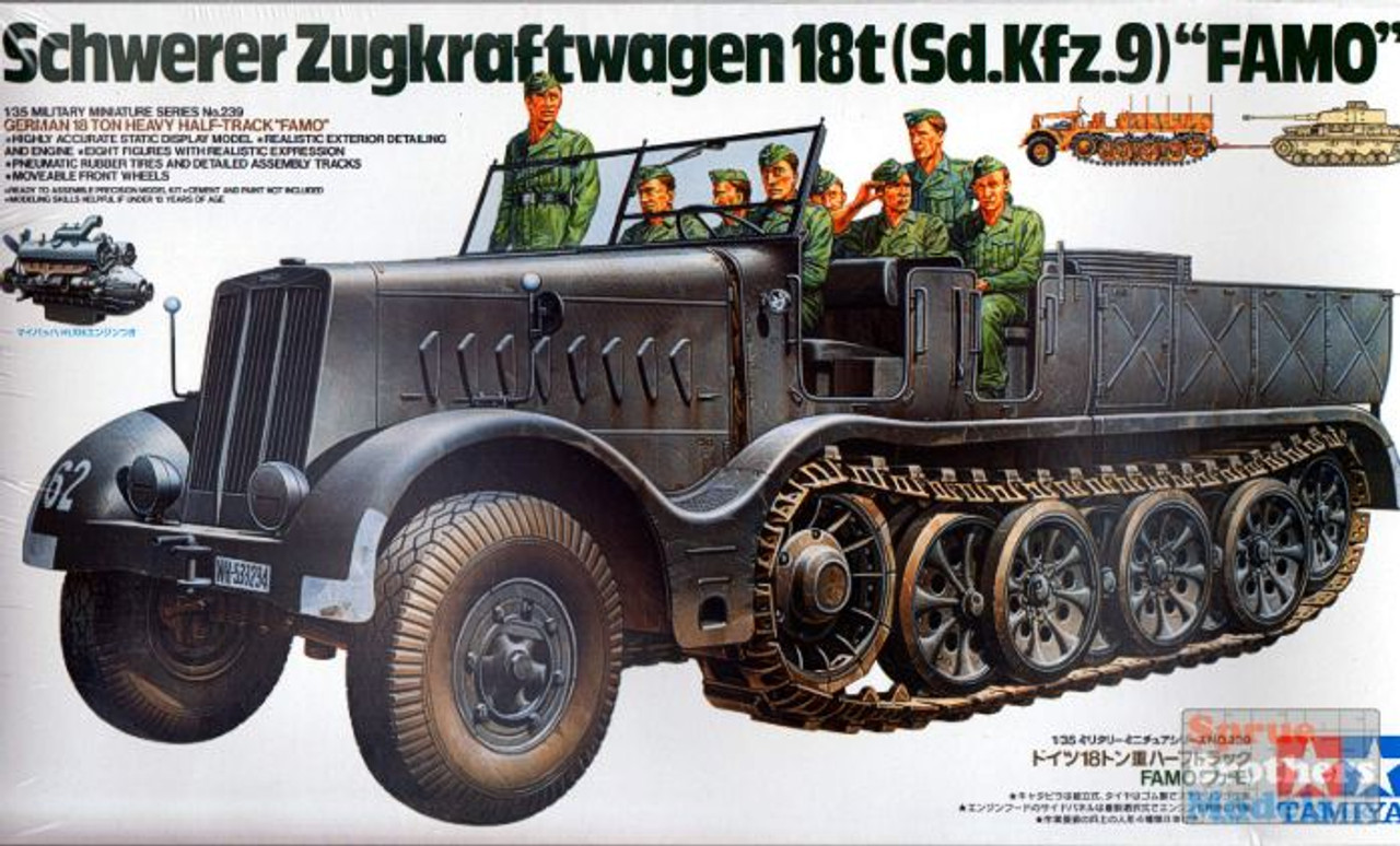 TAM35239 1:35 Tamiya FAMO Schwerer Zugkraftwagen 18t Sd.Kfz