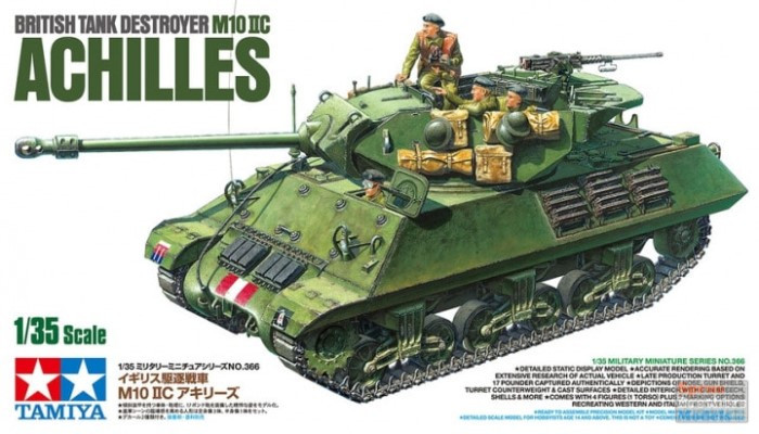 その他 K27 Achilles IIc Tank Destroyer 1/35 TAM35366 1:35 Tamiya British Tank Destroyer M10 IIC Achilles