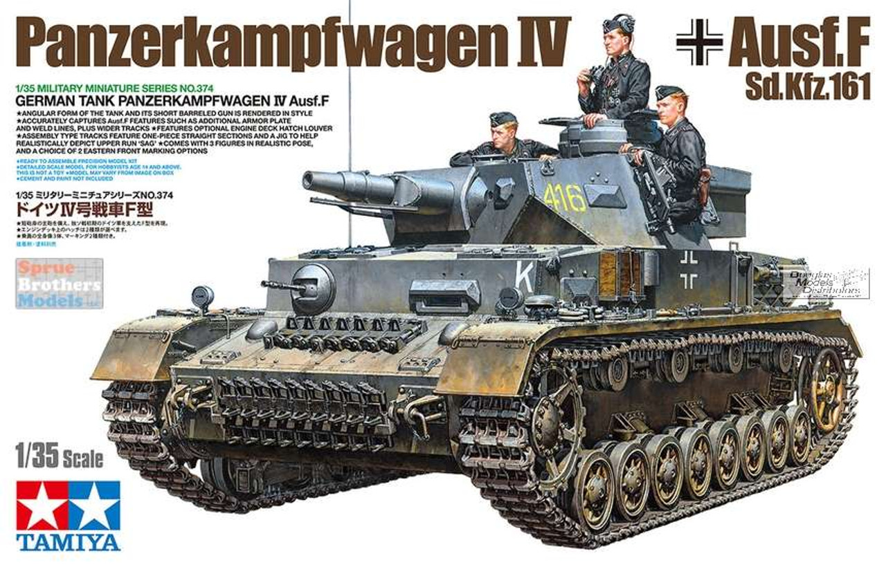 DRAGON WWII GERMAN Pz.Kpfw.IV Ausf.F1 F 1/72 tank model finished non diecast 