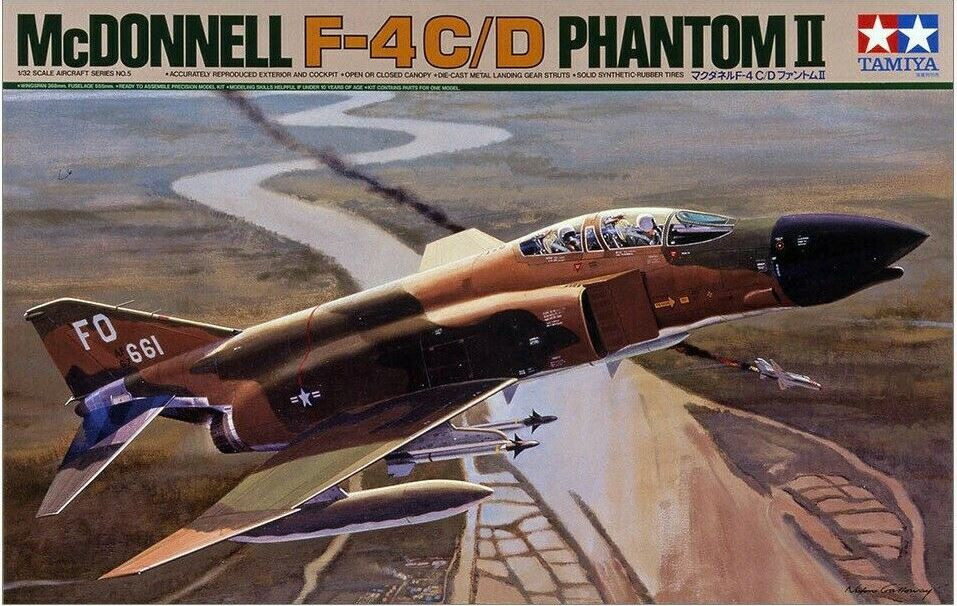 TAM60305 1:32 Tamiya McDonnell Douglas F-4C F-4D Phantom II #60305