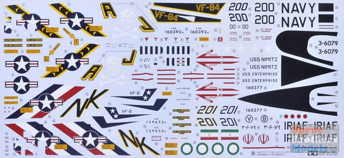 TAM61114 1:48 Tamiya Grumman F-14A Tomcat - Sprue Brothers Models LLC