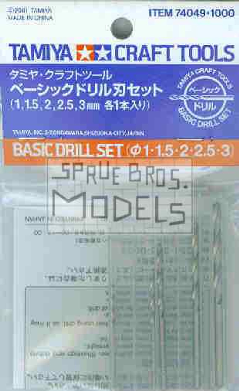 Tamiya 74049 Craft Tools - Basic Drill Set