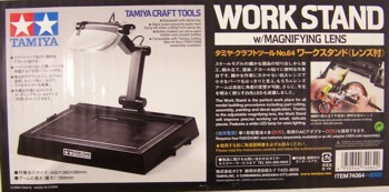 Tamiya Workstand with magnifying lens Strumenti per modelli