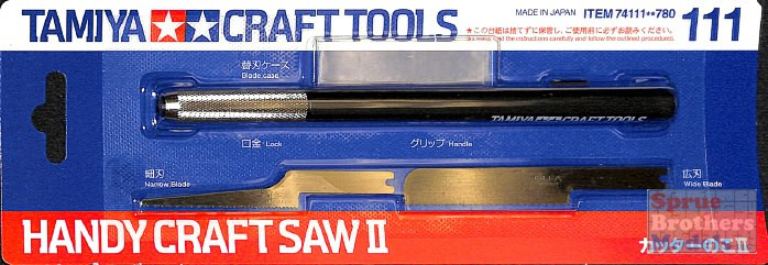 TAM74111 Tamiya Handy Craft Saw II - Sprue Brothers Models LLC