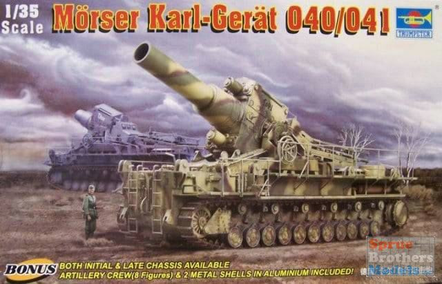 TRP00215 1:35 Trumpeter Morser Karl-Gerat 040/041 - Sprue Brothers