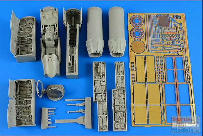 ARS4600 1:48 Aires F-18A F-18C Hornet Super Detail Set (HAS kit