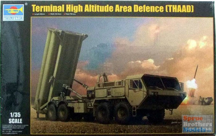 トランペッター 1/35 アメリカ陸軍 THAAD 弾道弾迎撃ミサイルシステム プラモデル 01054 n5ksbvb TRP01054 1:35 Trumpeter Terminal High Altitude Area Defense (THAAD