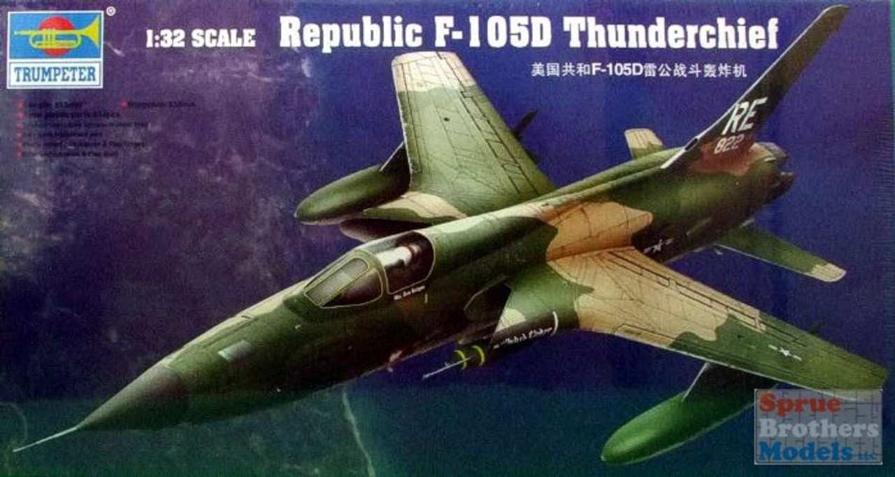 TRP02201 1:32 Trumpeter F-105D Thunderchief