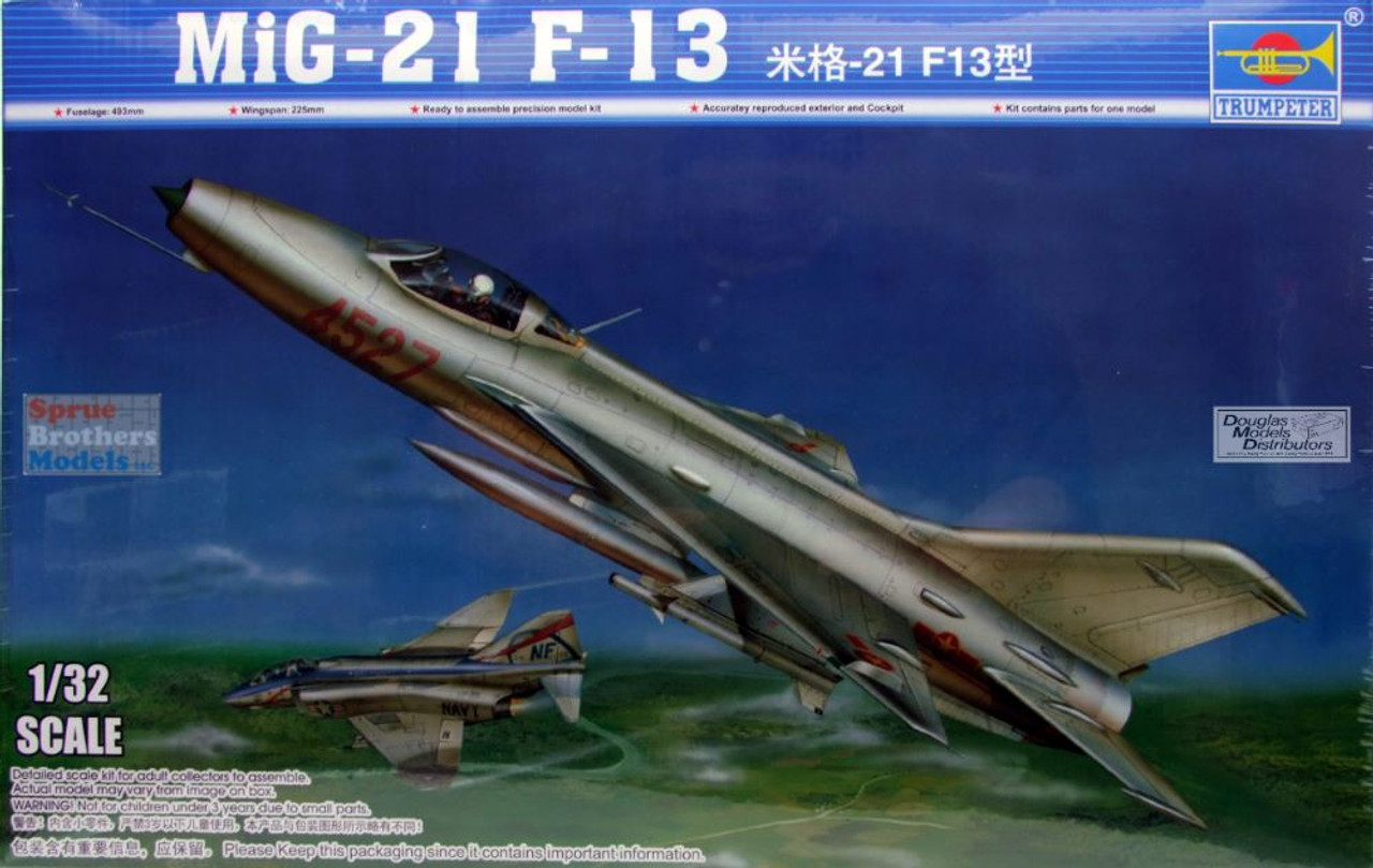 トランペッター 1/48 ロシア軍 ミグ19-PM ファーマーE プラモデル(未 ...