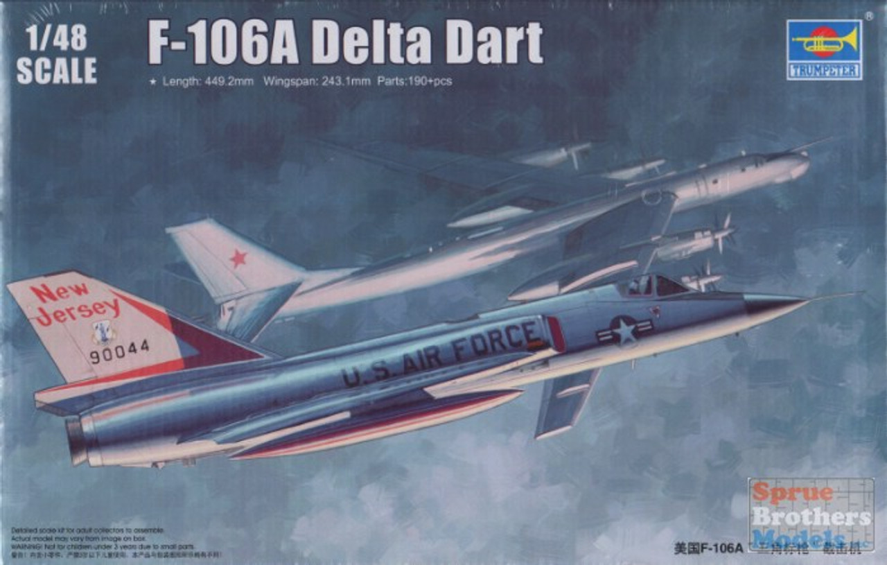 トランペッター 1/48 アメリカ空軍 F-106A デルタダート プラモデル d2ldlup Amazon | トランペッター 1/48 アメリカ空軍 F-106A デルタ
