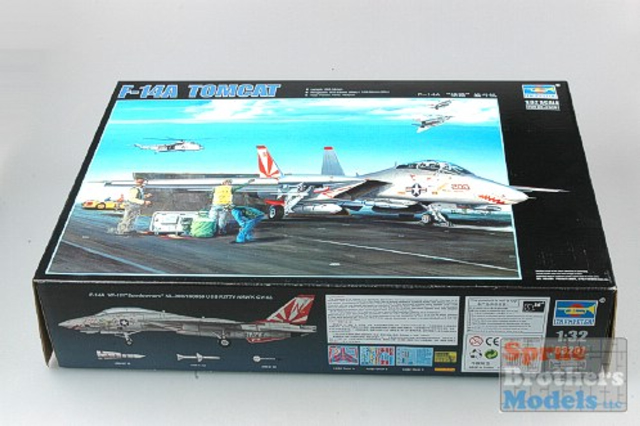 100%新品セールTrumpeter 1/32 F-14B TOMCAT Bomb-cat [03202]det060820 アメリカ