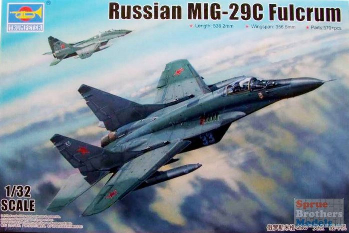 TRP03224 1:32 Trumpeter Russian Mig-29C Fulcrum - Sprue Brothers
