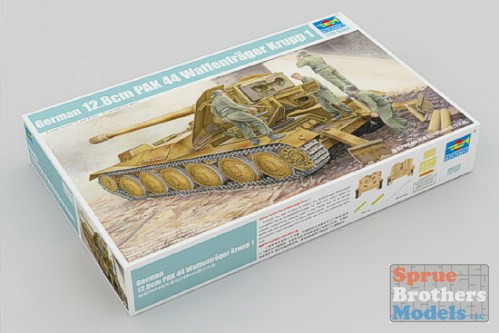 TRP05523 1:35 Trumpeter German 12.8cm PAK 44 Waffentrager Krupp 1 