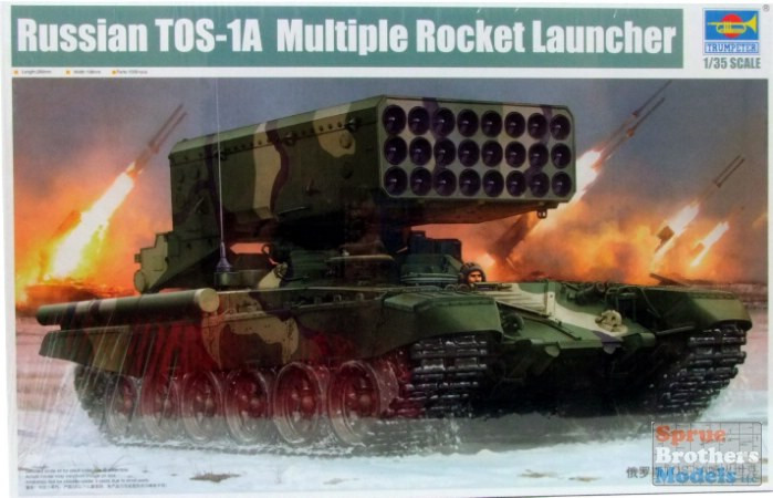 TRP05582 1:35 Trumpeter Russian TOS-1A Multiple Rocket Launcher