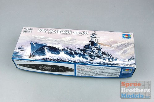 トランペッター 1:700 アメリカ海軍 アラバマ トランペッター 1/700 USS アラバマ BB-60 Z級駆逐艦 USS Alabama